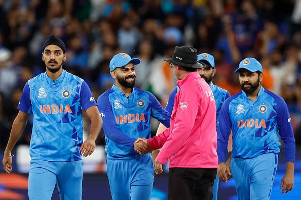 From Virat Kohli returning to form to Ishan Kishan scoring a double ton in ODIs, year 2022 gave fans some memorable moments that will stay fresh in their memories for a long time. Pic: Getty Images
