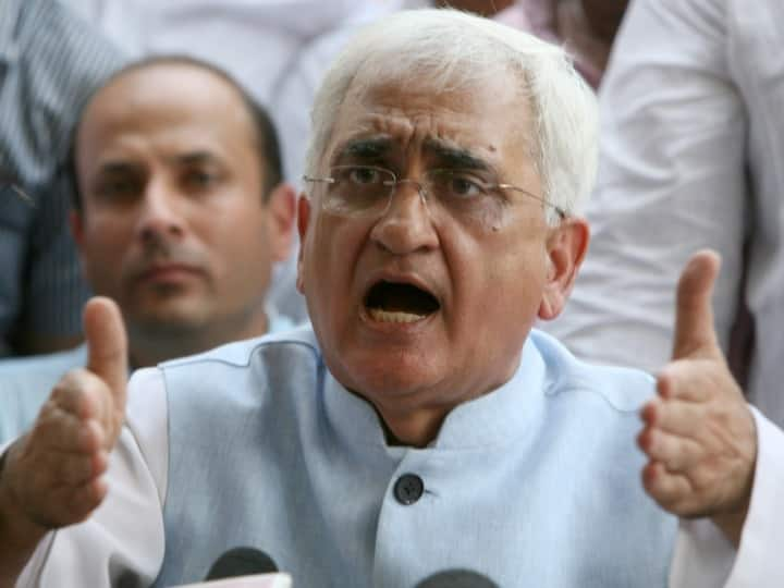 Congress Salman Khurshid compares Rahul Gandhi to Lord Ram, said- He is a superhuman सलमान खुर्शीद ने राहुल गांधी को बताया भगवान राम, कांग्रेसियों की तुलना भरत से की, कहा- खड़ाऊ यूपी पहुंच गई हैं