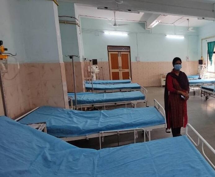 रुग्णालयात उपलब्ध खाटांचीही माहिती यावेळी प्रशासनाने जाणून घेतली.