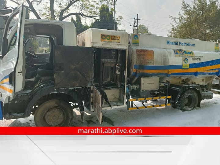 Aurangabad News: औरंगाबादमध्ये एका टँकरला आग लागल्याची घटना समोर आली आहे.