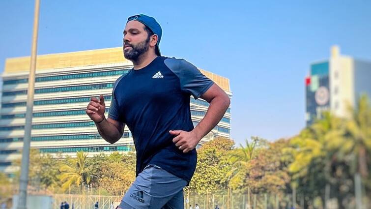 Rohit Sharma returns to training as he begins journey to be match fit Rohit Sharma Update: চোট সারিয়ে মাঠে ফেরার পথ চলা শুরু, অনুশীলনে নেমে পড়লেন রোহিত