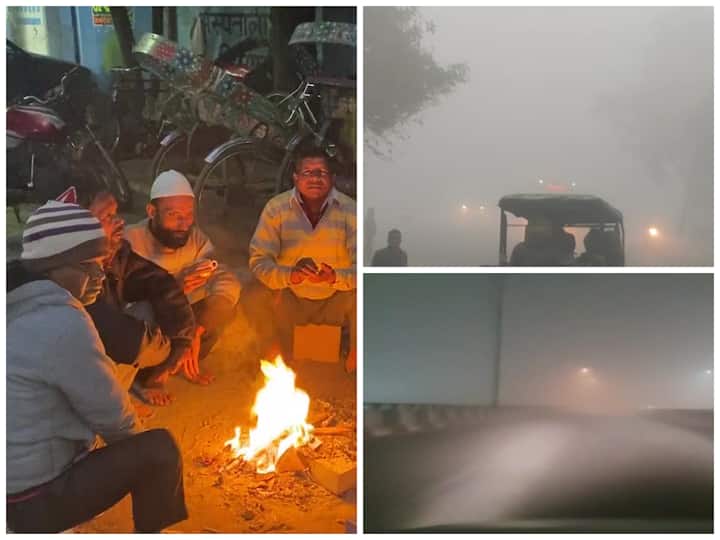 Delhi, Uttar Pradesh and Jammu on Tuesday experienced dense fog as the cold wave continues to sweep North India.