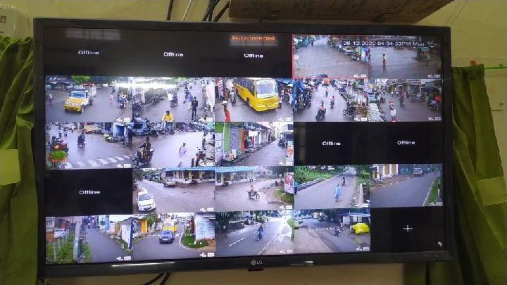 தருமபுரியில் மக்கள் அதிகம் கூடும் 7 இடங்களில் சிசிடிவி கேமராக்கள் திறப்பு.. விவரம்..