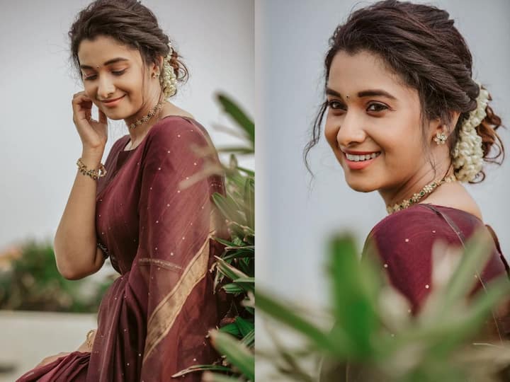 Priya Bhavani Shankar saree photos: நடிகை பிரியா பவானி சங்கரின் சேலை புகைப்படங்களை இங்கு காணலாம்