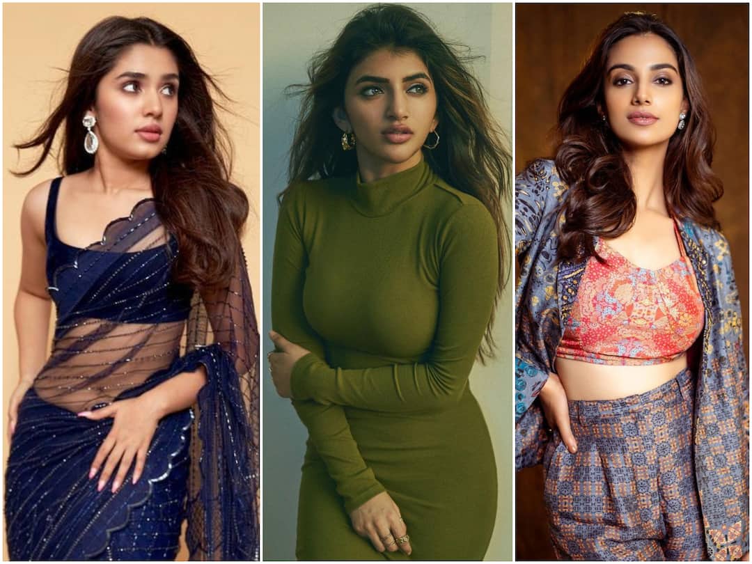 Tollywood 2023, rising female stars, meet Krithi Shetty, Meenakshi Chaudhary and Sree Leela Tollywood Female stars: టాలీవుడ్ లో సత్తా చాటుతున్న ముగ్గురు భామలు, 2023 అంతా వీళ్లదేనా?