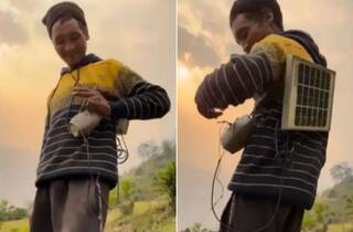 Viral Video: ਜੁਗਾੜ ਨਾਲ ਵਿਅਕਤੀ ਨੇ ਸੋਲਰ ਪੈਨਲ ਨਾਲ ਜੋੜ ਦਿੱਤਾ ਮਿਊਜ਼ਿਕ ਸਿਸਟਮ, ਗੀਤ ਵੱਜਦੇ ਹੀ ਸਭ ਰਹਿ ਗਏ ਦੰਗ