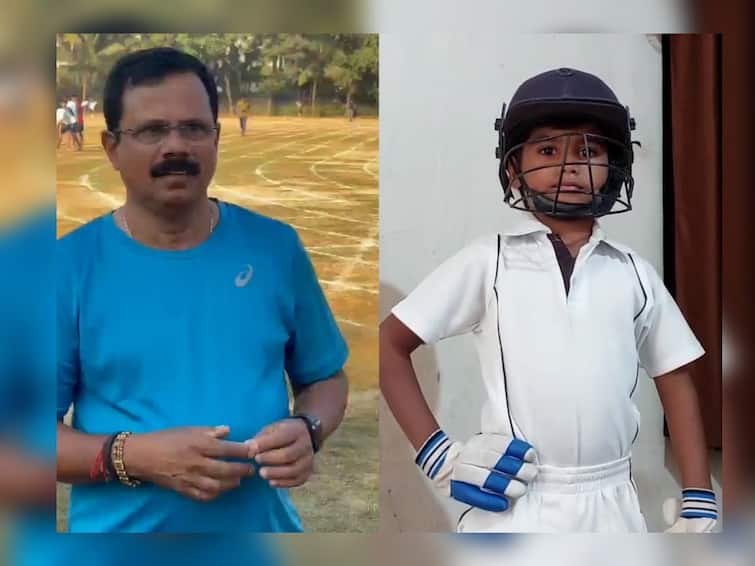 Rohit Sharmas coach dinesh lad will give cricket lessons to a five year old child Yug from Shirdi Dinesh Lad : शिर्डीचा पाच वर्षाचा युग घडवणार क्रिकेटमध्ये 'नवयुग', रोहित शर्माचे प्रशिक्षक दिनेश लाड देणार क्रिकेटचे धडे