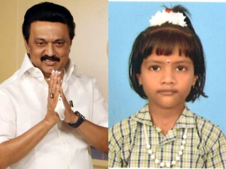 tenkasi 3 class student thanked to tamilnadu cm mk stalin about school bulidling process 