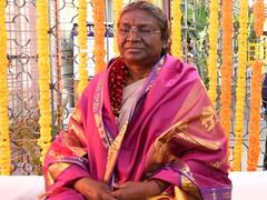 President Droupadi Murmu Offers Prayers At Bhadrachalam Temple In Telangana. See Pics