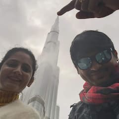 బుర్జ్ ఖలీఫా ముందు రాకింగ్‌ రాకేష్‌-జోర్దార్‌ సుజాత ఫోజులు