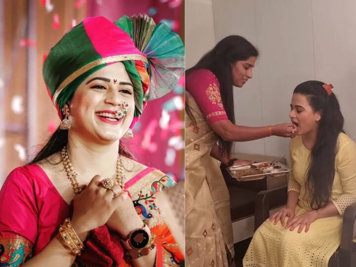 Prajakta Gaikwad share video on social media Prajakta Gaikwad: 'चुलीवरची भाकरी, थालीपीठं....'; अभिनेत्री प्राजक्ता गायकवाडनं शेअर केला खास व्हिडीओ