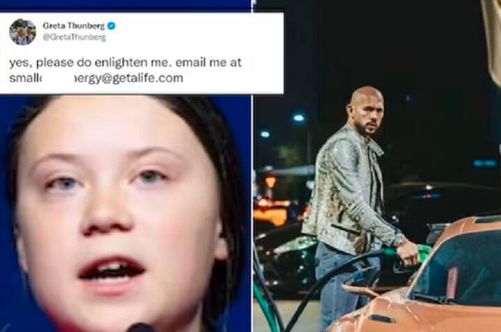 'I have 33 cars', says kickboxer Andrew to climate activist Greta; her response goes viral என்னிடம் 33 கார்கள் உள்ளன: பெருமைபட்ட பாக்ஸர் ஆண்ட்ரூவுக்கு பதிலடி கொடுத்த சூழல் ஆர்வலர் க்ரேட்டா..