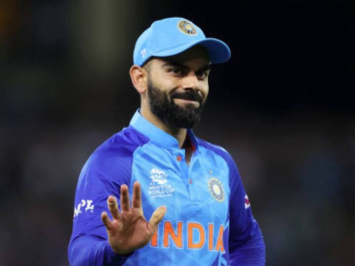 Virat Kohli ended his century drought in 2022. He scored a brilliant century in the Asia Cup against Afghanistan. Kohli care forward his terrific form to the recently passed T20 World Cup in Australia. In the match against Pakistan, he scored 82 runs at the 'Big G' and won it for India. (Getty)