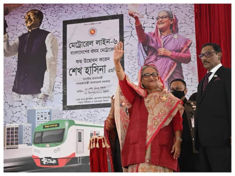 PM Sheikh Hasina inaugurated country's first metro rail service running from Uttara to Agargaon know details Bangladesh: PM Sheikh Hasina Inaugurates Country's First Metro Service In Dhaka