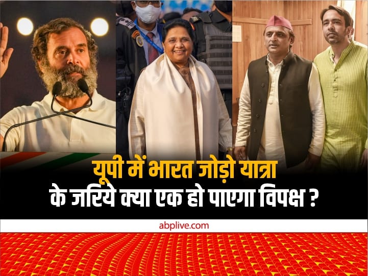 Trending News: Akhilesh-Mayawati-Jayant are not keeping distance from Bharat Jodo Yatra just like that, know what is the reason?