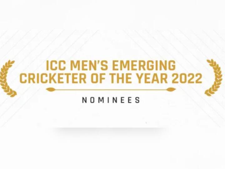 ICC Men’s Emerging Cricketer of the Year 2022 nominees revealed know complete details ICC Men’s Emerging Cricketer 2022 : आयसीसीकडून 'मेन्स इमर्जिंग क्रिकेटर 2022' साठी चार खेळाडूंना नामांकन, भारताचा युवा वेगवान गोलंदाजही सामिल