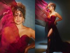 IN PICS | Sanya Malhotra Glams Up For The Red Carpet