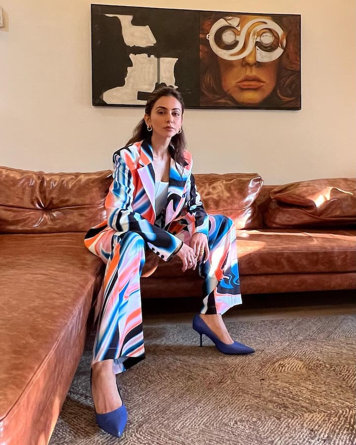 या अभिनेत्रीने साऊथ सिनेमापासून बॉलिवूडपर्यंत आपल्या अभिनयाची जादू चालवली आहे.(फोटो सौजन्य :rakulpreet/इंस्टाग्राम)