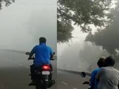 தருமபுரியில் காலை 9 மணி வரை கடும் பனிப்பொழிவு -  வாகன ஒட்டிகள் அவதி