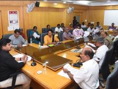 முதலமைச்சர் கோப்பைக்கான விளையாட்டுப் போட்டி - கரூரில் ஆலோசனை கூட்டம்