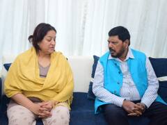 तुनीष शर्मा के परिवार से मिले केंद्रीय मंत्री रामदास अठावले, कही शीजान खान को कड़ी सजा दिलवाने की बात