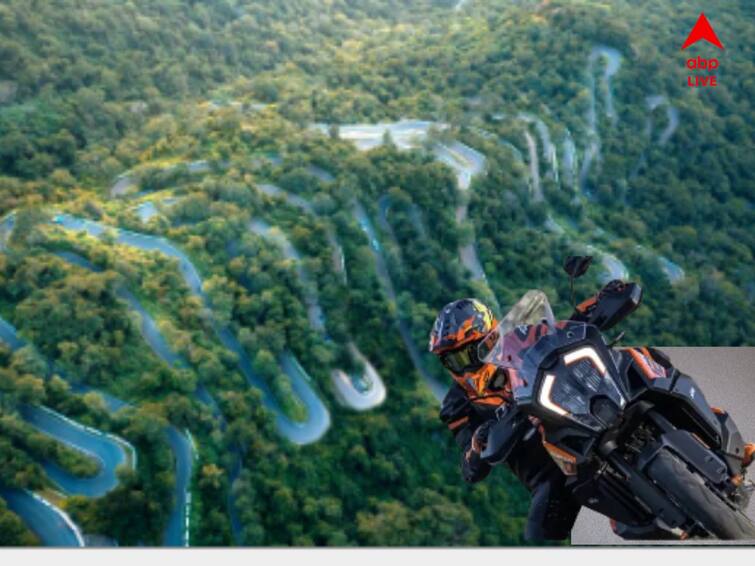 Motorcycle Rider Climbs Steep Hills With Bike In A Viral Video Viral News: খাড়াই পাহাড়ের বুক চিড়ে হুড়মুড়িয়ে উঠে যাচ্ছে মোটরবাইক! শিউরে ওঠার মতো ভিডিও-তে মুগ্ধ নেটদুনিয়া