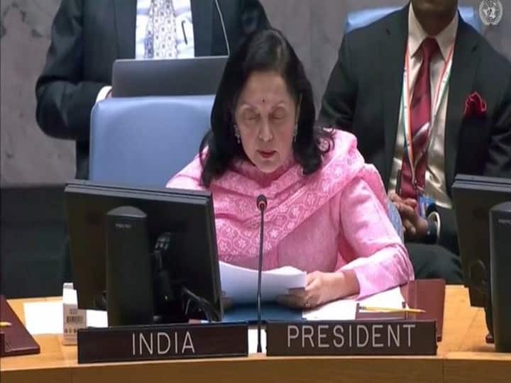 Ruchira kamboj in unsc india will always raise voice on important issues Committed to reforms in UN 'जरूरी मुद्दों पर अपनी आवाज हमेशा उठाएगा भारत', रुचिरा कंबोज ने कहा- UN में सुधारों के लिए प्रतिबद्ध