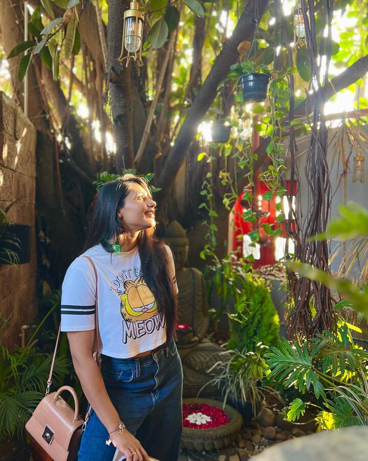 ప్రస్తుతం కన్నడలో మంచి అవకాశాలు వస్తున్నాయి. Photo Credit:Sapthami Gowda/Instagram