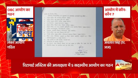 निकाय चुनाव में OBC आरक्षण को लेकर CM Yogi का बड़ा फैसला, OBC आयोग के गठन का दिया निर्देश