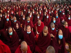 Dalai Lama Visits Bihar's Bodh Gaya For First Time In Two Years. IN Pics