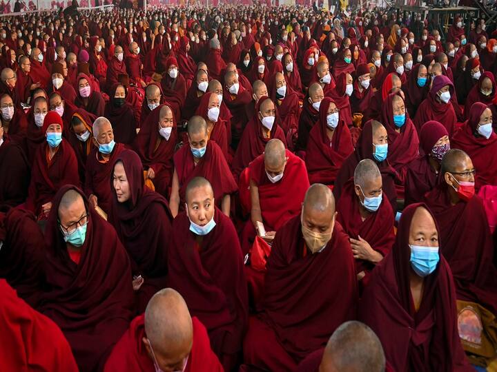 In spite of the possibility of a coronavirus outbreak, devotees of all colors packed the Kalchakra Maidan for the spiritual leader's discourses over the next few days. On New Year's Day, lamas will pray for the longevity of nonagenarians at a long life offering ceremony. ( Image Source: PTI )