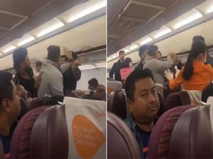 Flight Fight Assault on passenger onboard Bangkok India Flight After he refused to follow crew instructions Watch Video: விமானத்தில் பயங்கர சண்டை... அதிர்ச்சியில் உறைந்த பயணிகள்... என்னதான் நடந்தது..?
