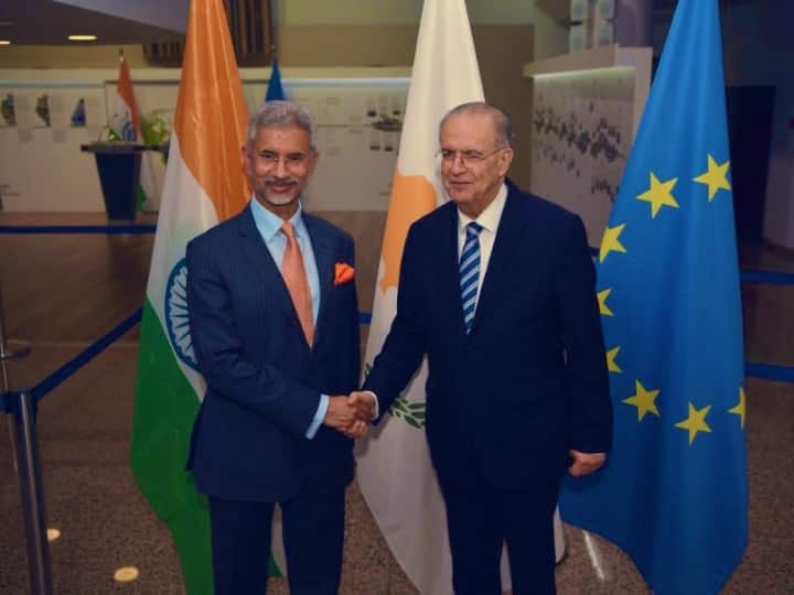 2 state solution for Cyprus is not accepted Ioannis Kasoulides in joint conference with eam s jaishankar on turkey Watch: 'नहीं स्वीकार है 2 स्टेट सॉल्यूशन', एस जयशंकर के साथ प्रेस कॉन्फ्रेंस में तुर्की पर बोले साइप्रस के विदेश मंत्री