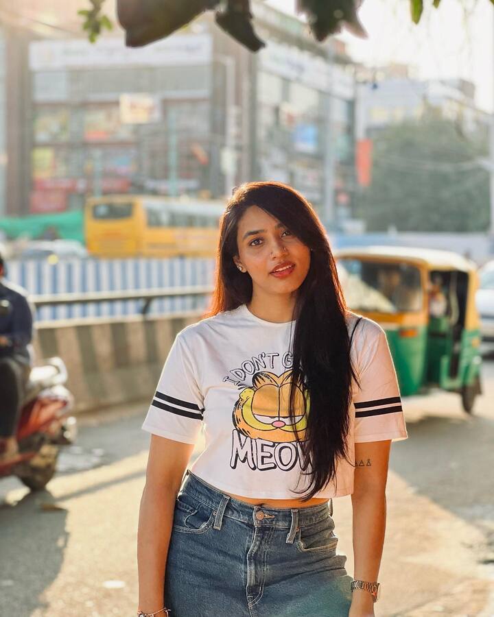 ‘కాంతార‘ బ్యూటీ సప్తమి గౌడకు భారీగా ఫాలోయింగ్ పెరిగింది. Photo Credit:Sapthami Gowda/Instagram