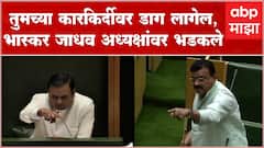 Bhaskar Jadhav on Rahul Narwekar : तुमच्या कारकिर्दीवर डाग लागेल, भास्कर जाधव अध्यक्षांवर भडकले