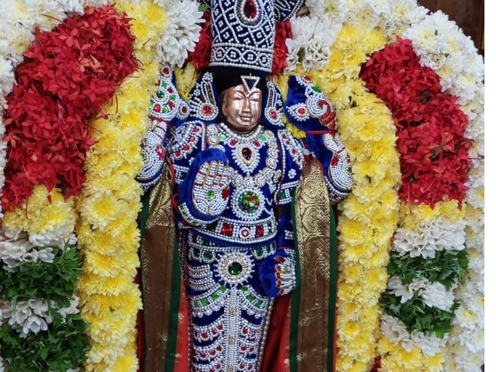 கருர்: ஸ்ரீ அபய பிரதான ரங்கநாதர் சுவாமி ஆலயத்தில் வைகுண்ட ஏகாதி  6ஆம் நாள் நிகழ்ச்சி