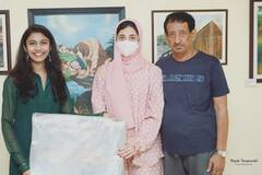 Success Story: वडील शेतकरी, आई गृहिणी... जळगावच्या 'कलाकार' पोरीची कमाल! चित्रांना परदेशातही मागणी, दिग्गजांकडून कौतुक