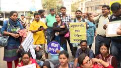 নিয়োগের দাবিতে চাকরিপ্রার্থীদের মহাজোট, মুখ্যমন্ত্রীর সঙ্গে দেখা করতে চেয়ে নবান্নের কাছে ধুন্ধুমার