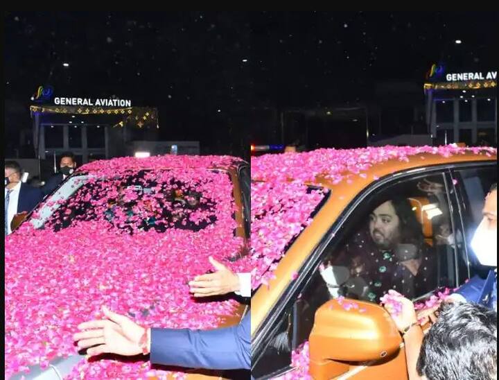 Anant Ambani In Rolls Royce Cullinan: અનંત અંબાણી અને રાધિકા મર્ચન્ટના રોકા સમારંભ પછી, યુગલનું ઉદયપુરમાં ભવ્ય સ્વાગત કરવામાં આવ્યું છે. આ કપલ 13 કરોડની Rolls Royce Cullinan કારમાં અહીં પહોંચ્યું હતું.