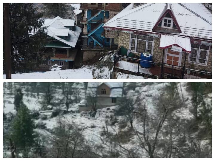 Narkanda, Rohtang, and other higher reaches of Himachal Pradesh have received fresh snowfall in the past 24 hours. Snowfall cheered up tourists who were in the state to celebrate New Year.