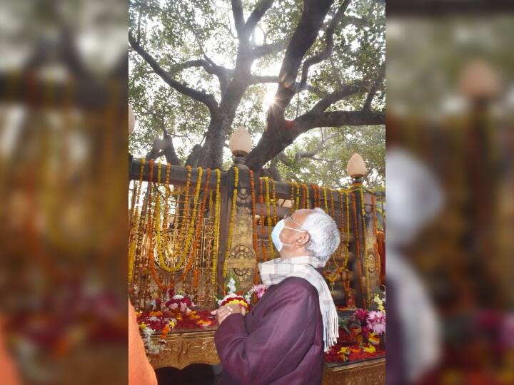 सीएम नीतीश कुमार के जाते ही कुछ देर के लिए सभी बौद्ध श्रद्धालु व पर्यटक महाबोधि मंदिर में जाने के लिए दौड़ने लगे. थोड़ी देर के लिए भगदड़ मच गई.