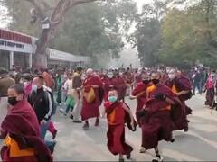 नीतीश कुमार के जाते ही महाबोधि मंदिर में अफरातफरी, CM के कार्यक्रम को लेकर प्रवेश पर थी रोक