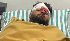 રીષભ પંતની કારના બોલી ગયા ભુક્કા, ડીવાઈડર સાથે અથડાયા પછી લાગી આગ, તસવીરો જોઈને થથરી જશો......