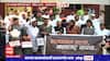 MVA vs Koshyari : राज्यपाल हटावा, महाराष्ट्र वाचवा; विरोधकांचं पायऱ्यांवर आंदोलन