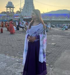 తిరుమల తిరుపతిలో ఇనాయ సుల్తానా, ఇవిగో ఫొటోలు