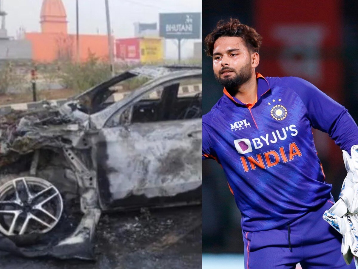 Rishabh Pant Car Accident Rishabh Has Two Cuts On Forehead Ligament ...