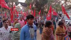 আবাস-দুর্নীতির অভিযোগ, বামেদের বিডিও অফিস অভিযান ঘিরে ধুন্ধুমার