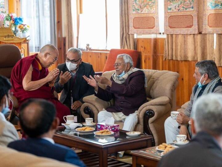 The Dalai Lama on Friday appealed to people across the globe to 'collectively' take a stand against weapons of mass destruction. (Source: @NetTibet)