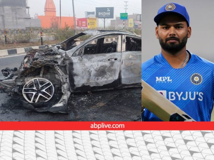 Rishabh Pant Car Accident Indian Cricketer Rishabh Pant injured in car accident Rishabh Pant Car Accident: भीषण एक्सीडेंट में घायल हुए क्रिकेटर ऋषभ पंत, जानें कितनी सुरक्षित कार में थे सवार