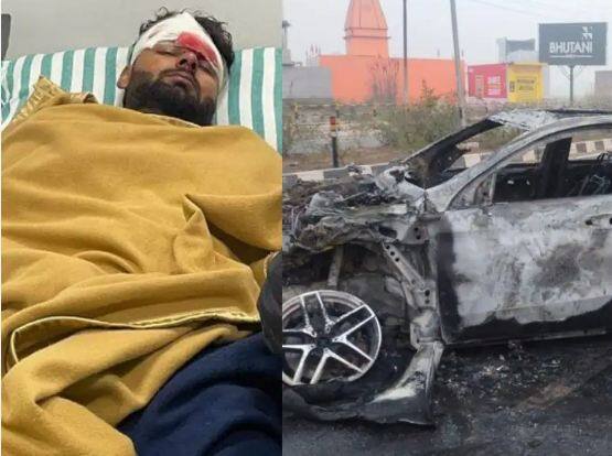 Pant Car Accident Uttarakhand DGP Ashok Kumar Says Rishabh Pant Alone in car broke window to escape burning vehicle Pant Car Accident: 'पंत एकटाच होता, पेटत्या कारमधून बाहेर पडण्यासाठी त्यानं...' मोठी अपडेट्स समोर